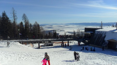 Pohľad z Hrebienka vo Vysokých Tatrách